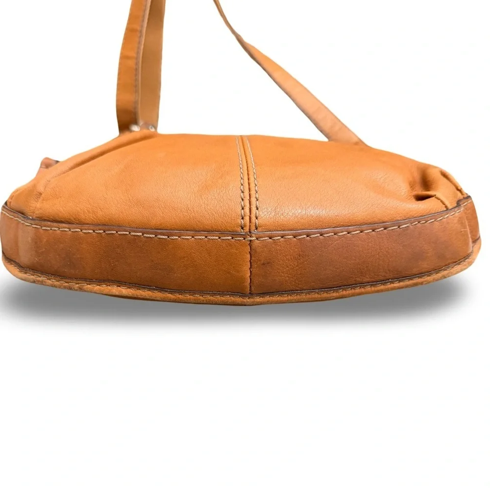 Fossil Ivy Leather Bag Brown Crossbody Messenger Bag